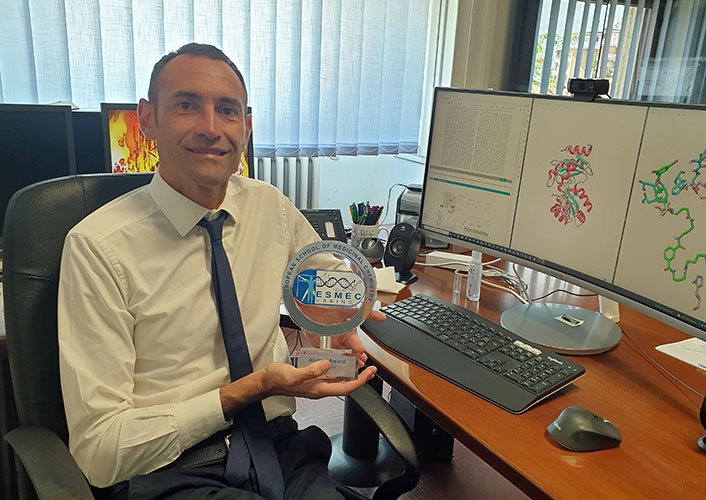 Chimica farmaceutica: professore dell’Università di Pisa vince premio internazionale “ESMEC Alumni Award”