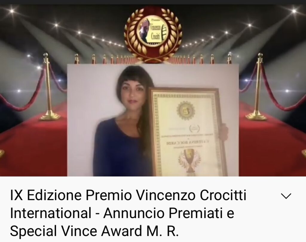 “Premio Vincenzo Crocitti International”, i premi della IX EDIZIONE