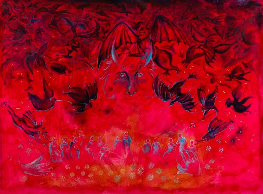 Firenze. “L’Inferno Divino” mostra pittorica di Corrado Veneziano 11 marzo – 19 aprile