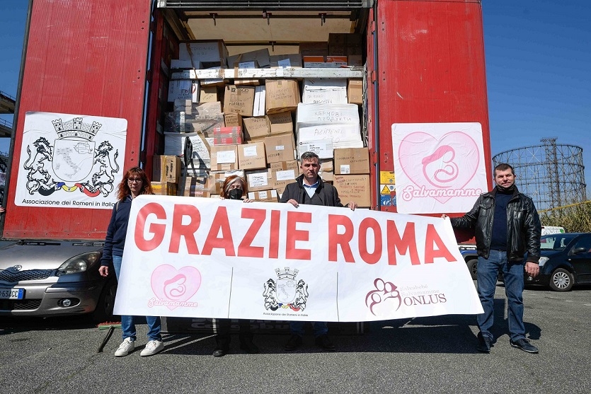 Ucraina. Articolato di aiuti dalle associazioni Romeni in Italia e Salvamamme