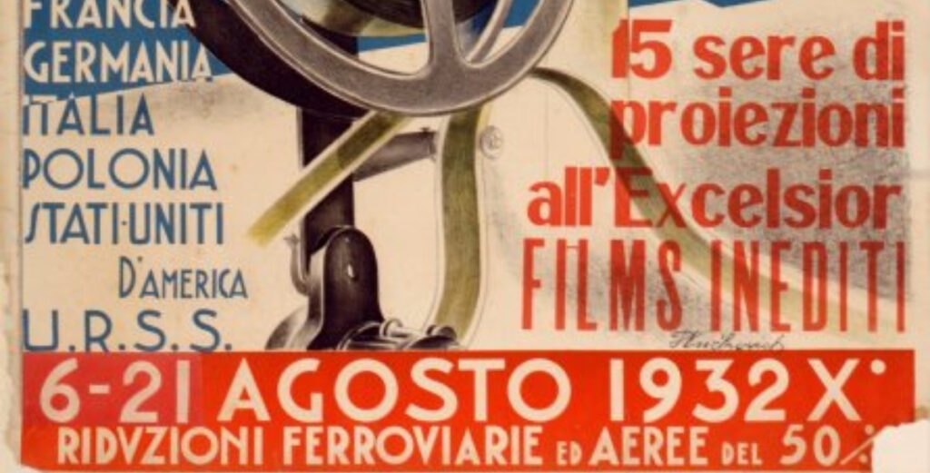 Venezia. In mostra al Portego di Ca’ Giustinian la prima Esposizione d’Arte Cinematografica