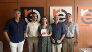 Da sinistra: Alessandro Ambrosin, Angelo Fabbrizi, Linda Misercola, Andrea De Matthaeis, Lorenzo Chiavari