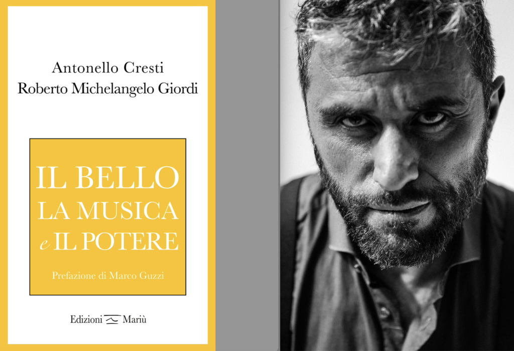 Il cantautore Giordi presenta il libro “Il bello, la musica, il potere”