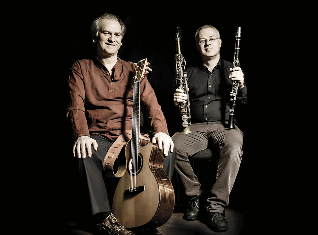 Museo del Sassofono. Il duo Palumbo Coen sabato 22 febbraio in Mare Nostrum