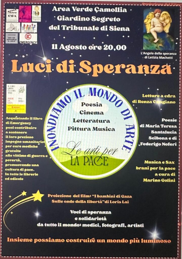 Bulli ed Eroi: “Inondiamo il mondo” Poesia, Letteratura, Cinema, Musica. Le arti per la pace