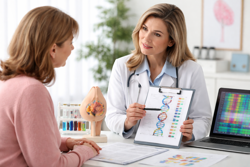 Tumore al seno: test genomici decisivi per una paziente su quattro