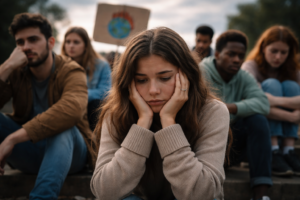 Ecoansia e giovani: lo studio che collega crisi climatica e salute mentale
