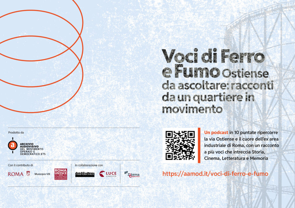 AAMOD. Voci di ferro e fumo: Ostiense da ascoltare