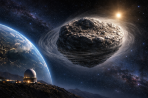 Asteroide di 700 metri ruota come una trottola