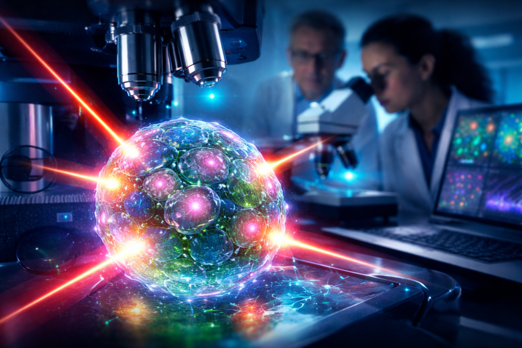 Microscopia avanzata svela la dinamica delle cellule tumorali