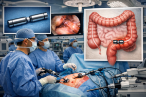 Chirurgia del colon. Anastomosi magnetica senza punti di sutura