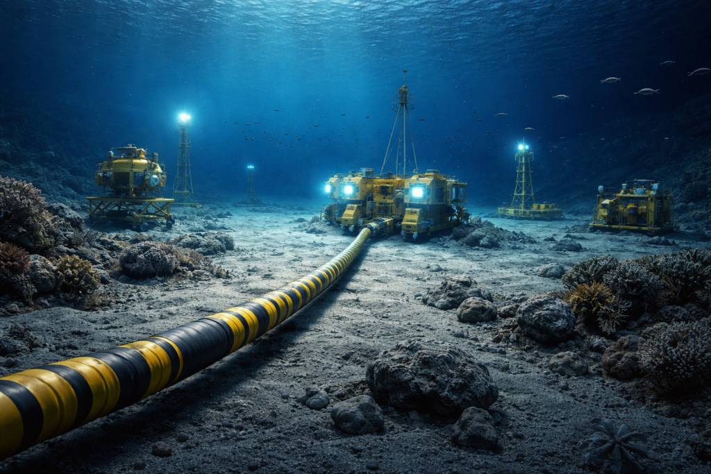 Nuovo cavo INGV nel Mar Ionio per monitorare il mare profondo