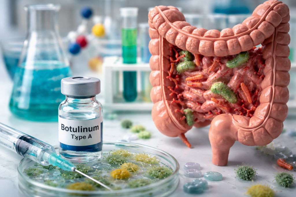 Tossina botulinica: anche dosi minime possono favorire infezioni intestinali