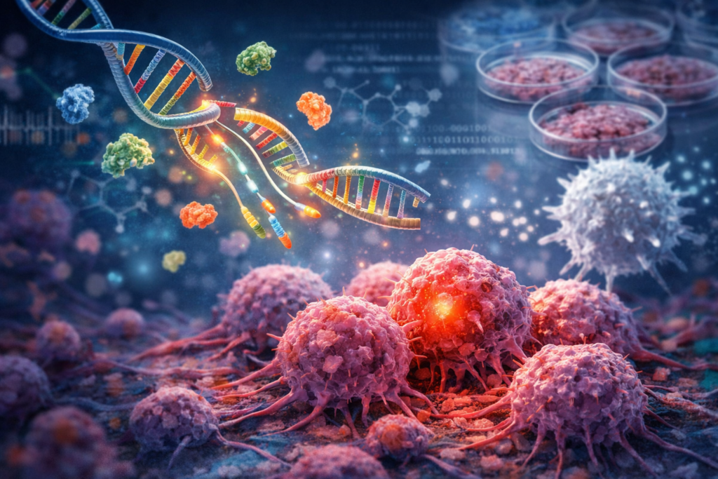 Cancro: come le cellule tumorali riscrivono le istruzioni genetiche