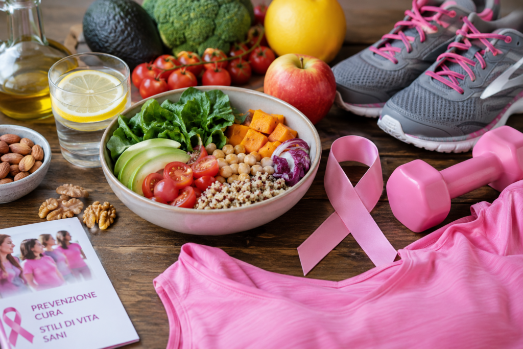 Tumore al seno: dieta mediterranea, attività fisica e vitamina D riducono il rischio di recidiva