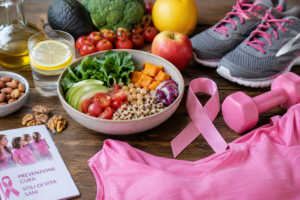 Tumore al seno: dieta mediterranea, attività fisica e vitamina D riducono il rischio di recidiva