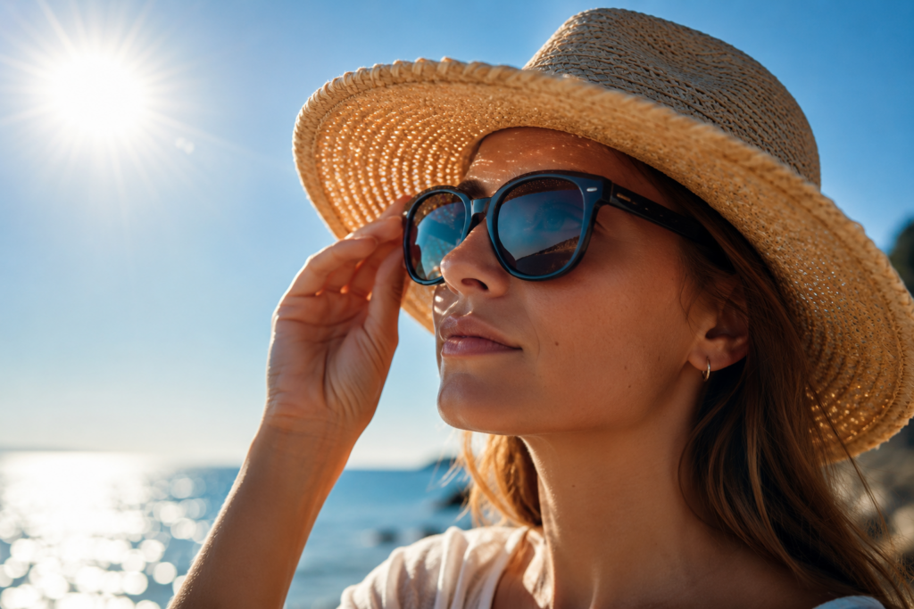 Occhi e sole: raggi UV, caldo e aria secca accelerano l’invecchiamento oculare