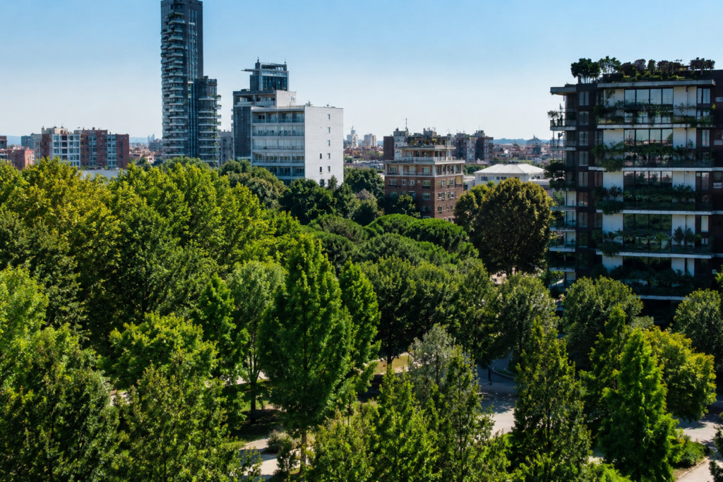 Foreste urbane contro le ondate di calore