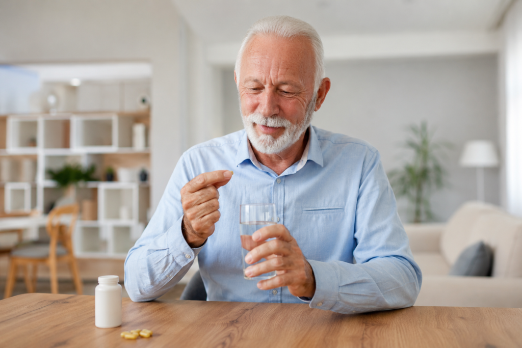 Multivitaminici e anziani: uno studio suggerisce benefici su autonomia e funzionalità fisica dopo i 60 anni