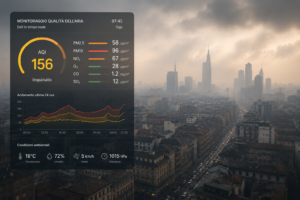 Monitoraggio ambientale: senza misurare la qualità dell’aria non può esistere una vera sostenibilità