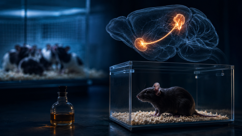 Solitudine e alcol: scoperto un circuito cerebrale