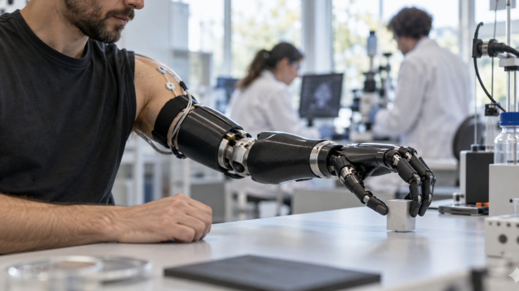 Protesi bioniche, dall’Italia una nuova interfaccia neurale per trasmettere i segnali dei nervi