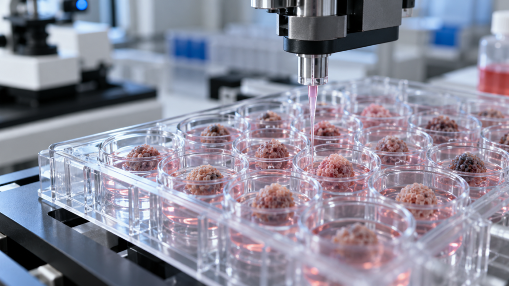 Tumori stampati in laboratorio: da Bologna una piattaforma per studiare le terapie mirate