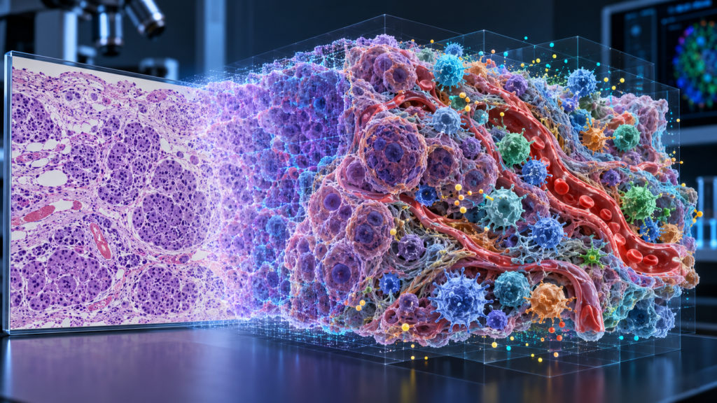 Spatial biology, la nuova mappa 3D dei tumori