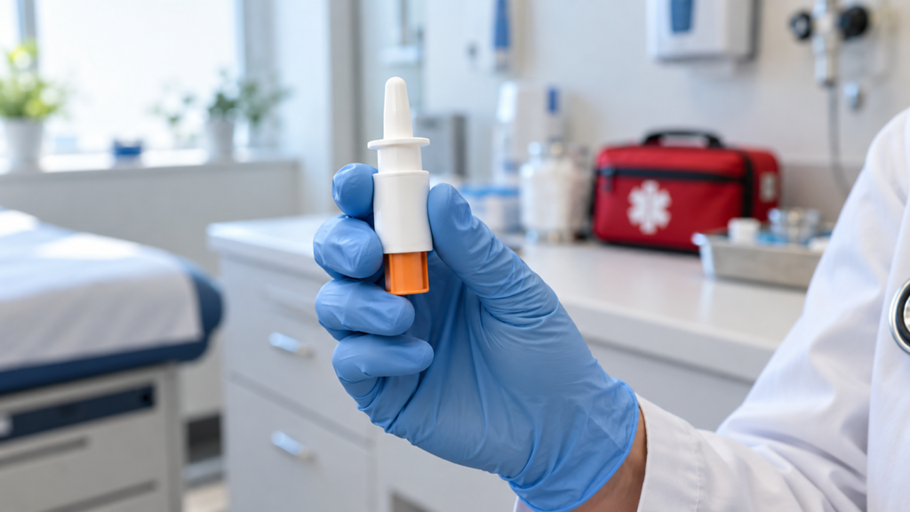 Adrenalina spray nasale contro lo shock anafilattico