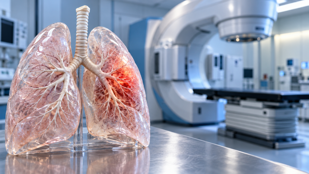 Radioterapia e danni ai polmoni: scoperto un nuovo meccanismo