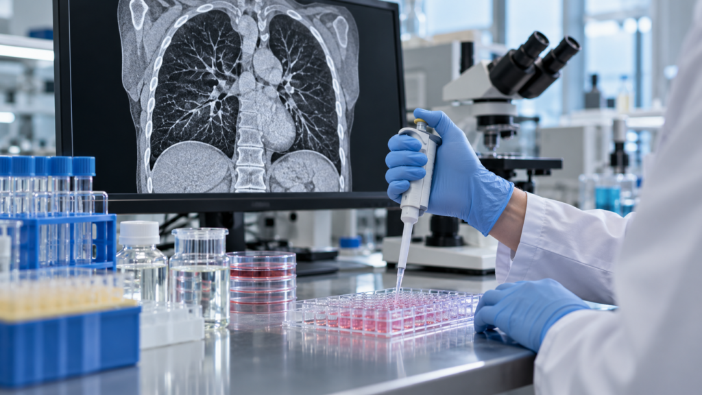 Tumore del polmone, osimertinib e savolitinib prolungano la sopravvivenza