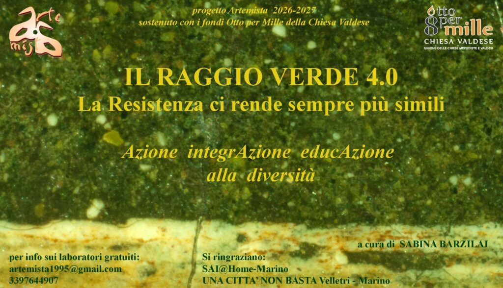 Il Raggio Verde 4.0, 2026-2027: il teatro unisce i popoli a Marino e Velletri , le differenze diventano ponti di umanità